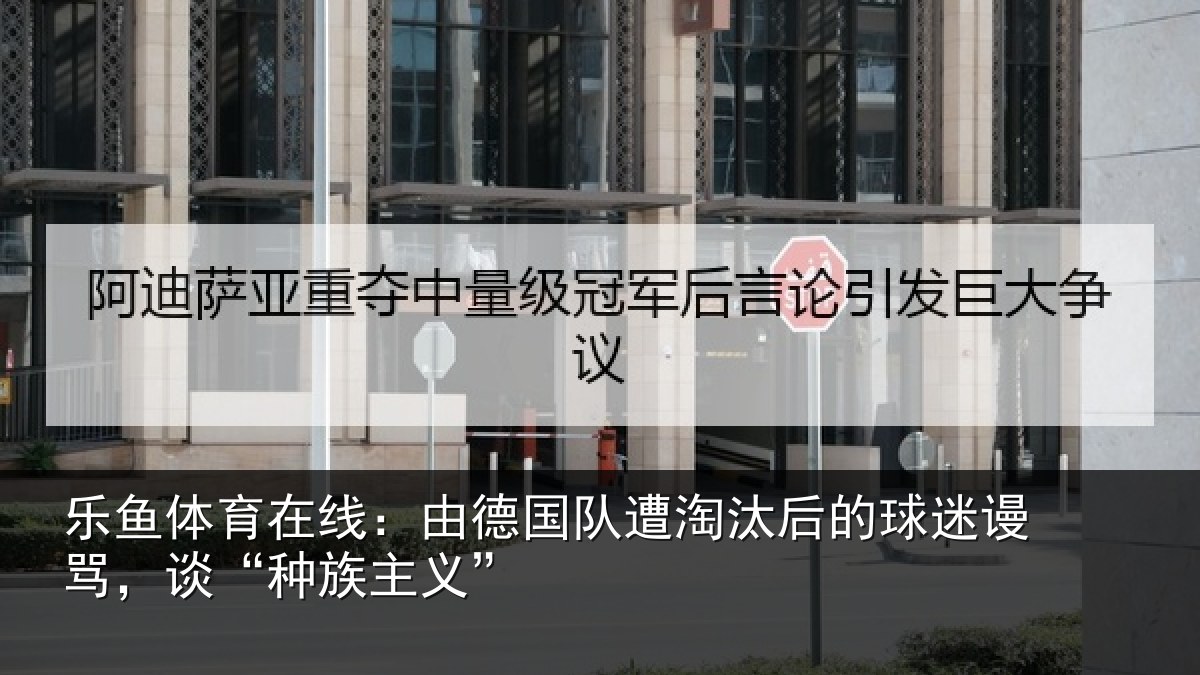乐鱼体育在线：由德国队遭淘汰后的球迷谩骂，谈“种族主义”